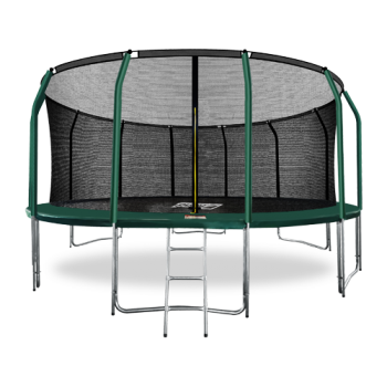 Батут премиум 16FT с внутренней страховочной сеткой и лестницей ARLAND - Спортик - магазин велосипедов и спортивного инвентаря