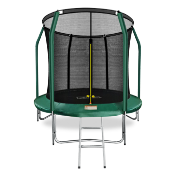 Батут премиум 8FT с внутренней страховочной сеткой и лестницей ARLAND  - Спортик - магазин велосипедов и спортивного инвентаря