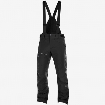 Брюки Salomon CHILL OUT BIB PANT M Black - Спортик - магазин велосипедов и спортивного инвентаря