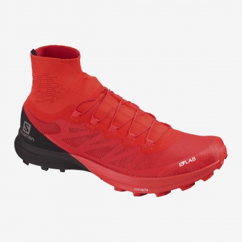 Кроссовки Salomon S/LAB SENSE 8 SG  Racing Red/Black/White - Спортик - магазин велосипедов и спортивного инвентаря