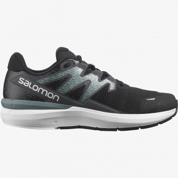 Кроссовки Salomon SONIC 5 CONFIDENCE  Black/White/Trooper - Спортик - магазин велосипедов и спортивного инвентаря