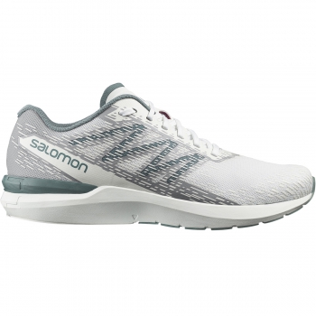 Кроссовки Salomon SONIC 5 BALANCE White/Lunar Rock/Trooper - Спортик - магазин велосипедов и спортивного инвентаря