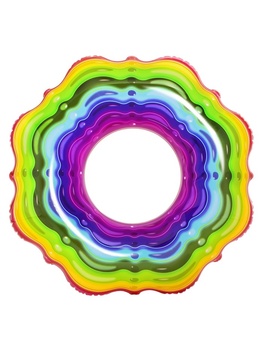 Круг для плавания Rainbow Ribbon d=115  - Спортик - магазин велосипедов и спортивных товаров
