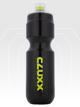 Фляга CLUXX Ergo 750 Black/Yellow - Спортик - магазин велосипедов и спортивных товаров