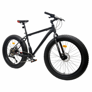 Велосипед фэт-байк 26"x4" рама 17" 1х10sp 11-42T COMIRON CHUBBY чёрный - Спортик - магазин велосипедов и спортивных товаров