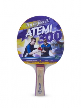 Ракетка для настольного тенниса Atemi 300 CV - Спортик - магазин велосипедов и спортивного инвентаря