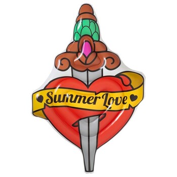 Матрас для плавания Bestway Summer Love Tattoo 198×137 см - Спортик - магазин велосипедов и спортивных товаров