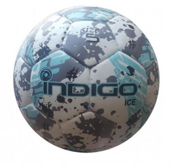 Мяч футбольный Indigo Storm тренировочный  №5 - Спортик - магазин велосипедов и спортивного инвентаря