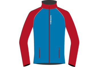 Куртка NORDSKI PREMIUM JR NSJ482879 Blue/Red - Спортик - магазин велосипедов и спортивного инвентаря
