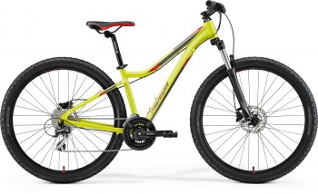 Велосипед '21 Merida Matts 7.20 Lime/Red - Спортик - магазин велосипедов и спортивных товаров